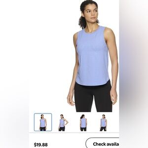 Reebok Blue Sleeveless Tank Top